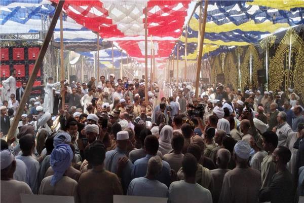 إتمام الصلح بين عائلتين بكوم أمبو 