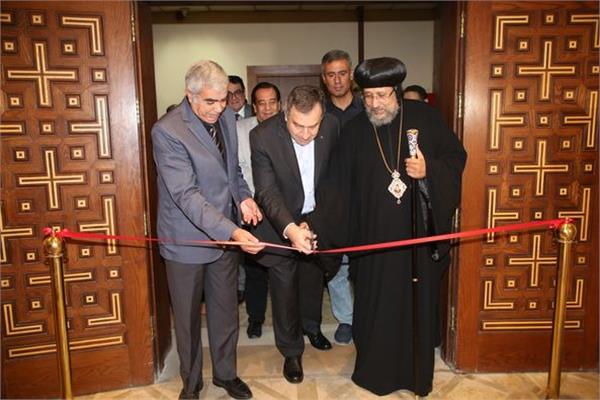 افتتاح معرض الفنان عماد الفايد بالمركز الثقافي القبطي الأرثوذكسي 