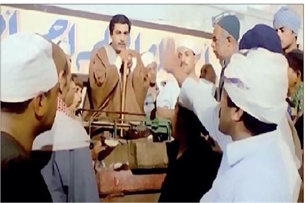 مشهد من فيلم «شادر السمك»