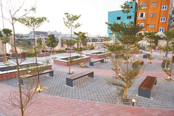 كورنيش دمياط بعد التطوير