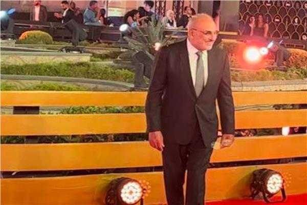 الفنان "جمال سليمان" يصل حفل افتتاح مهرجان القاهرة للدراما