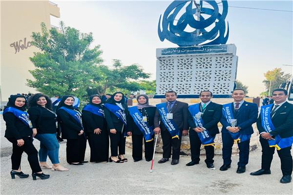 جامعة سوهاج تشارك بوفد طلابي في ملتقى الطلاب المتميزين بمدينة الإسماعيلية