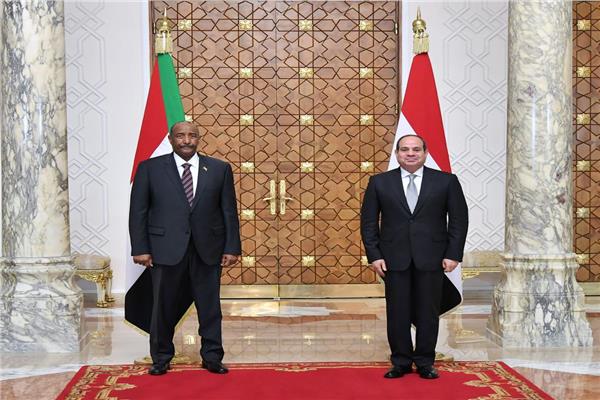 الرئيس السيسي و الفريق أول عبد الفتاح البرهان 