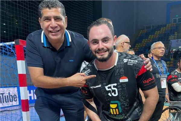 دعم منتخب مصر لكرة اليد للكراسي المتحركة