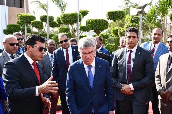 زيارة رئيس اللجنة الأولمبية للقاهرة