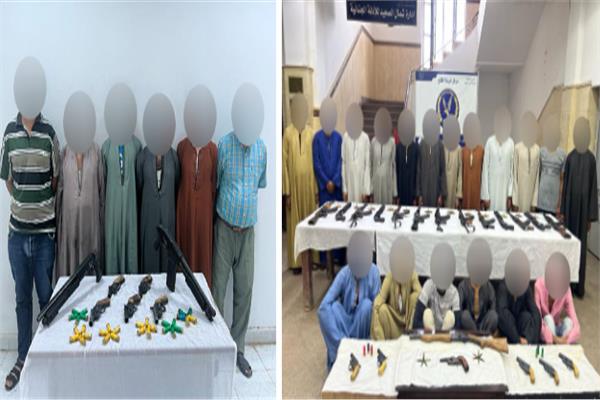 المتهمون والمضبوطات