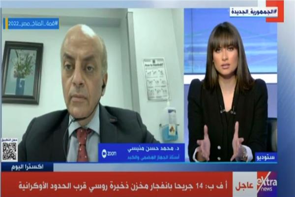 الدكتور محمد حسن منيسي أستاذ الجهاز الهضمى والكبد