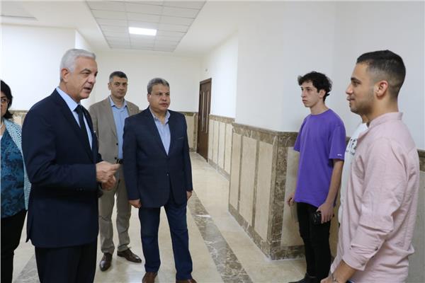 بدء الدراسة بجامعة المنوفية الأهلية