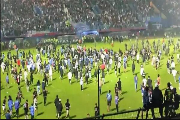 أحداث مباراة الدوري الإندونيسي
