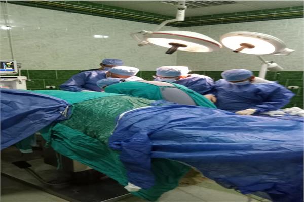 إنقاذ مصاب بنزيف حاد بعد بتر زراعه