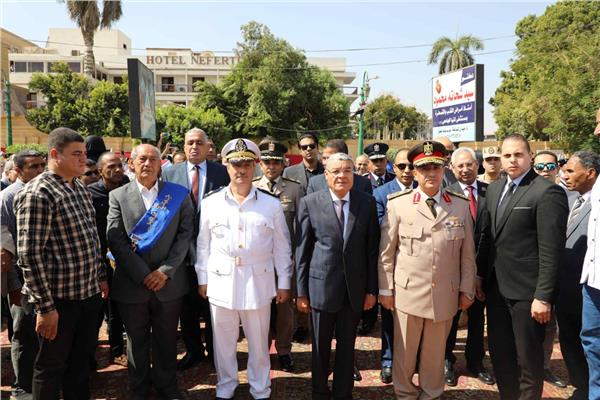 د. "عصام فرحات" يشهد احتفالية المحافظة بذكرى انتصارات أكتوبر