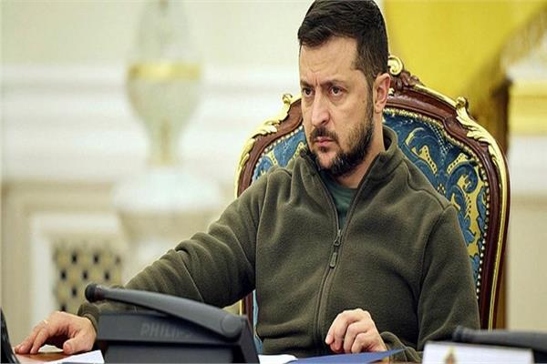 الرئيس الأوكراني فلاديمير زيلنسكي