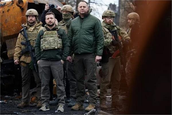 الرئيس الأوكراني فلوديمير زيلينسكي - صورة أرشيفية