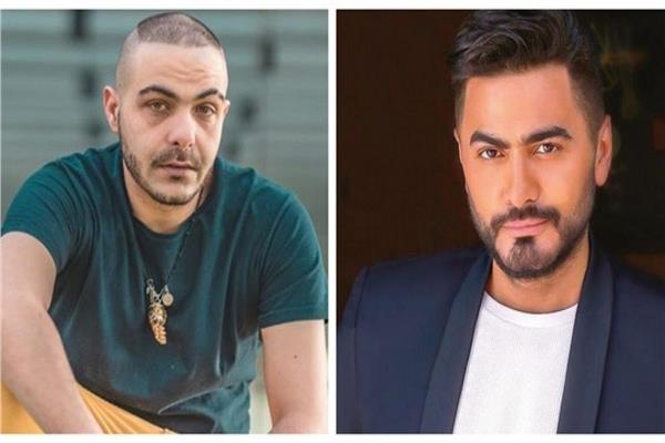 تامر حسني ومطرب الراب أبيوسف