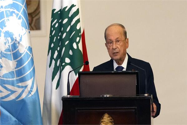  الرئيس اللبناني ميشال عون
