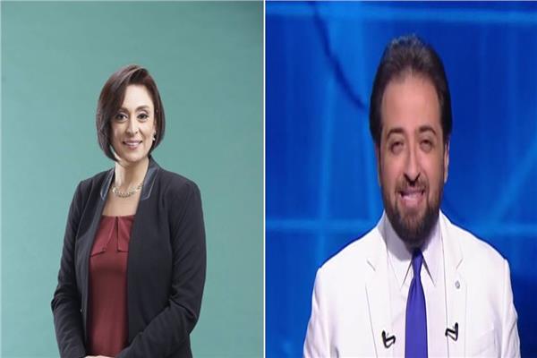  أيمن رشوان ومني عراقي