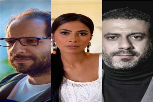 محمد فراج وروبي وأحمد أمين 