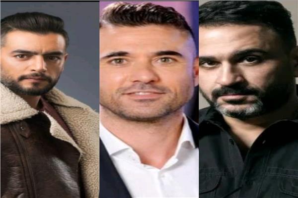 اكرم حسنى و احمد عز و هانى سلامة 