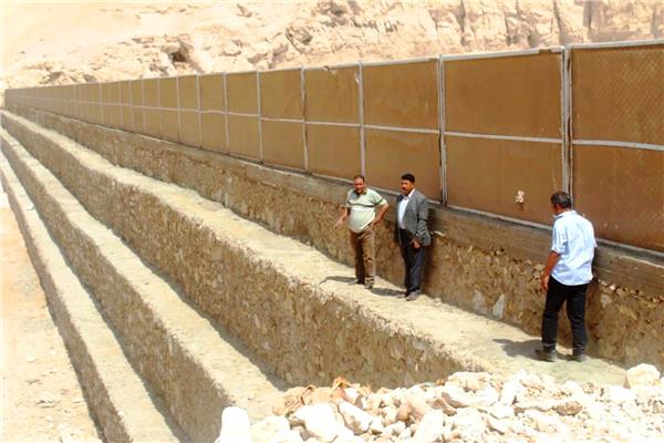 تفقد مخر سيل " الكوامل " بمركز سوهاج للتأكد من جاهزيته