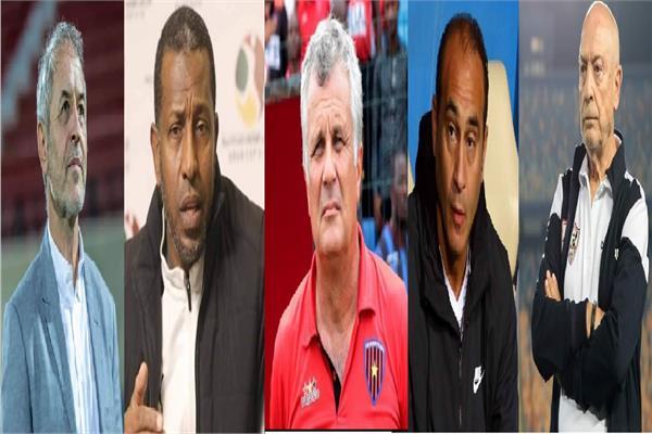 مدربو أندية الدوري المصري