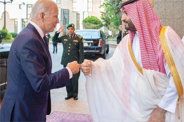 ولي العهد السعودي الأمير محمد بن سلمان و الرئيس الأمريكي جو بايدن