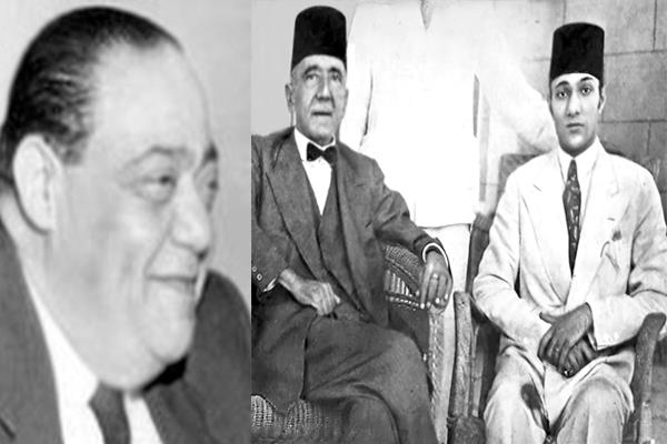 محمد عبد الوهاب فى حضرة أمير الشعراء أحمد شوقى