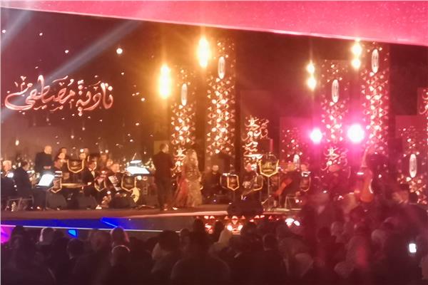 حفل الفنانة "نادية مصطفى" بمهرجان الموسيقى العربية