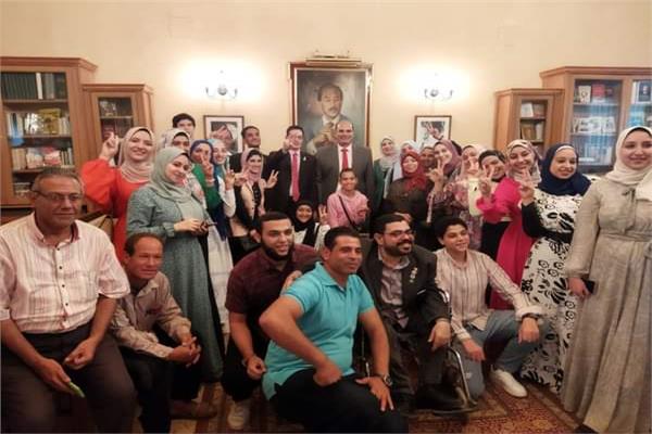 إنطلاق  أسبوع خدمة المجتمع الثاني بكلية التربية جامعة المنوفية