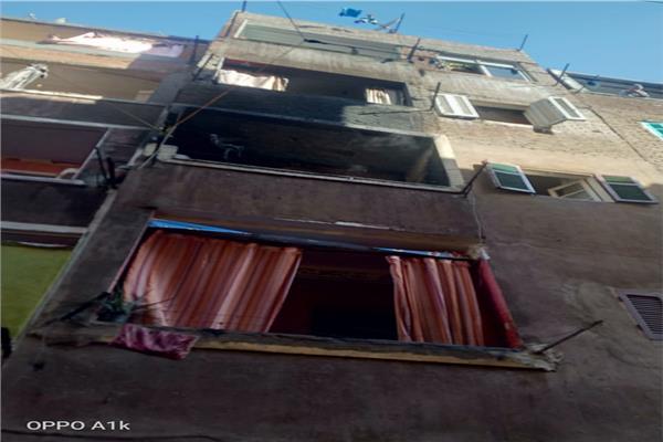 السيطرة على حريق في عقار بالزاوية الحمراء