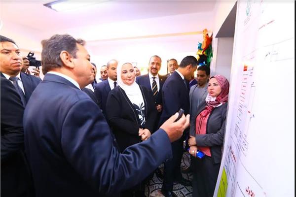 وزيرة التضامن الاجتماعي تفتتح مؤسسة الأحداث بالمرج
