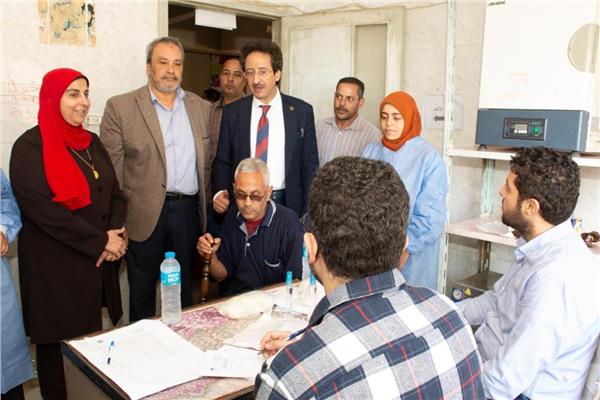 جانب من القوافل الطبية 