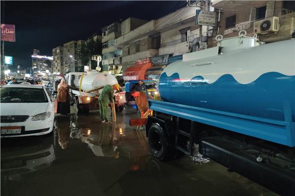 عربات الكسح وسيارات الشفط 