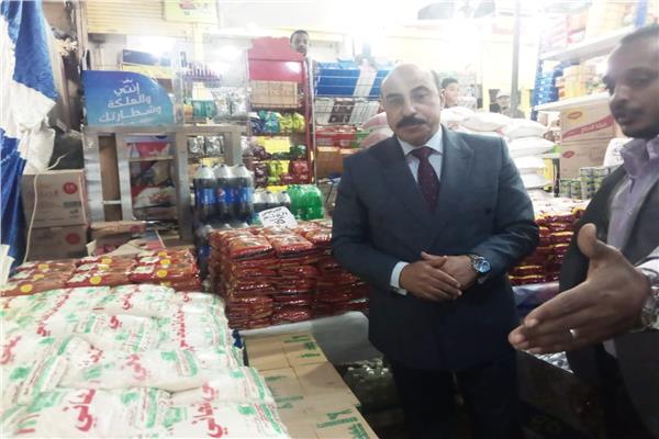 معرض للسلع الغذائية بمنطقة المحمودية