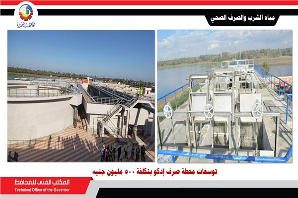 مياه الشرب والصرف الصحي بالحيرة