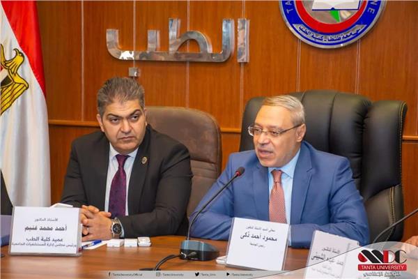 بالصور رئيس جامعة طنطا جاهزون لتشغيل مركز 57357 لعلاج سرطان الأطفال 