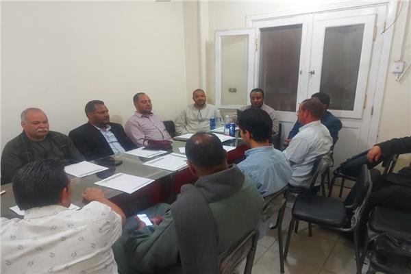 أعضاء حزب مستقبل وطن بقنا 
