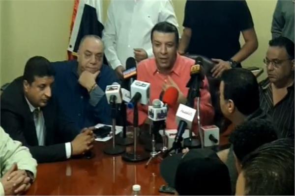 مصطفى كامل خلال كلمته