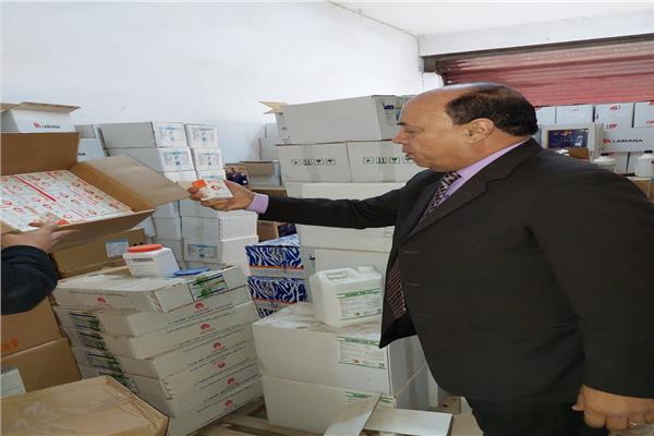 تموين الغربية يضبط ١٠٠٠ ماسك تنفس للأطفال منتهي الصلاحية
