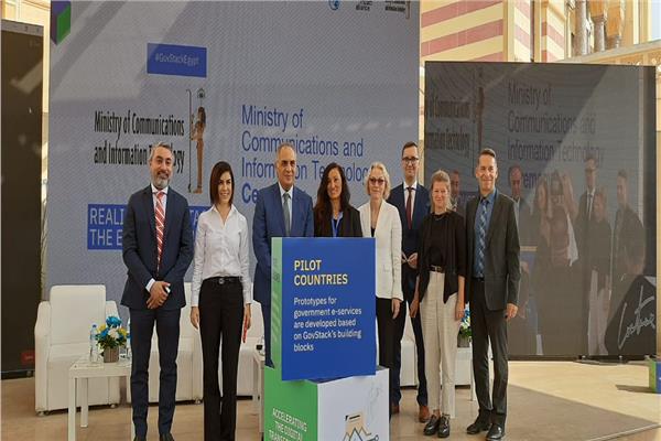 المهندس خالد العطار نائب وزير الاتصالات خلال فعاليات الملتقى