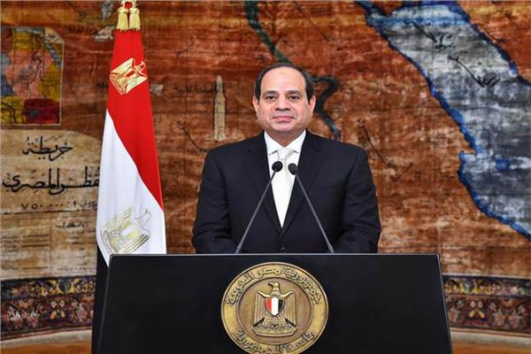 الرئيس عبد الفتاح السيسي رئيس جمهورية مصر العربية 