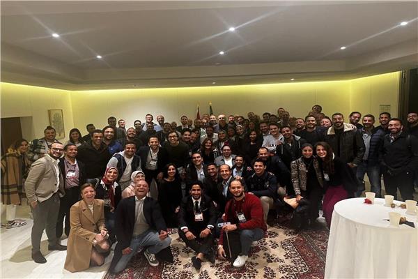 لقاء السفير المصري بالبرتغال بالوفد المصري المشارك في منتدى «Web Summit»