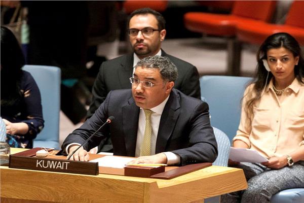 ممثل وزير الخارجية الكويتية المستشار عبدالعزيز الجارالله