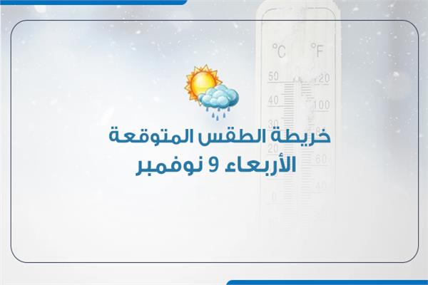خريطة الطقس