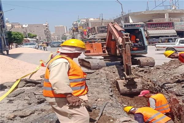  خطة الاحلال والتجديد لشبكات المياه والصرف  