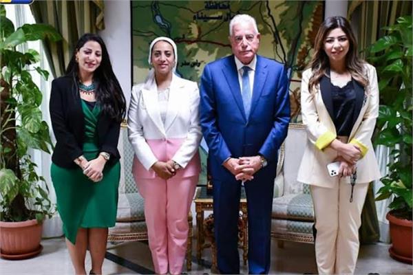  فودة يلتقي وفد التحالف الوطني 