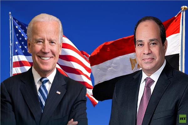 الرئيس السيسي ونظيره الأمريكي