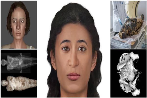 أول مومياء مصرية لسيدة حامل