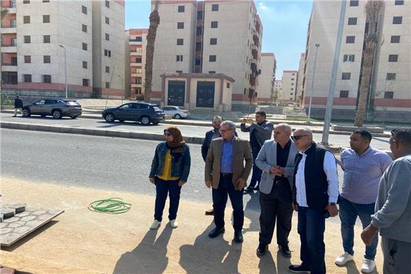 قيادات الإسكان خلال الجولة