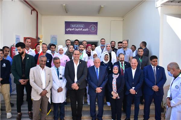 رئيس هيئة الرعاية الصحية" و "محافظ جنوب سيناء" يفتتحان وحدة طب أسرة شرم الشيخ