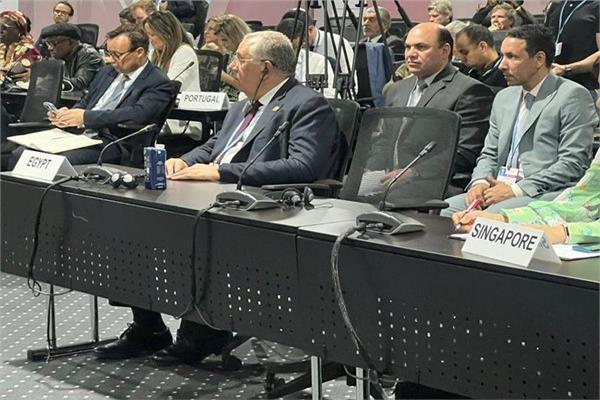 وزير الزراعة يشارك في جلسة اطلاق مبادرة التكيف والمرونة المناخية 